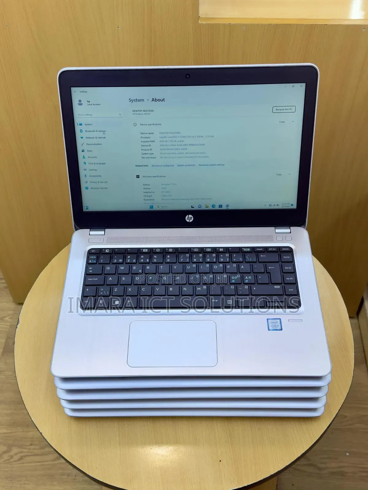 Laptop HP ProBook 440 G4 8GB Intel Core i5 HDD+SSD 500GB