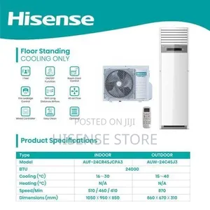 Hisense 18000 Btu Inverter Floorstanding AC
