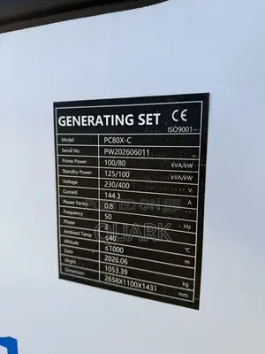 Brand New Original 100kva Perkins Diesel Generator