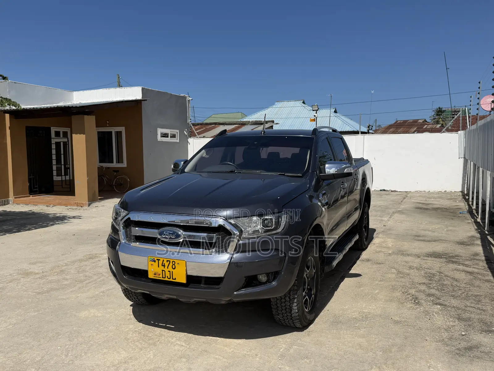 Ford Ranger Wildtrak 2016 Gray