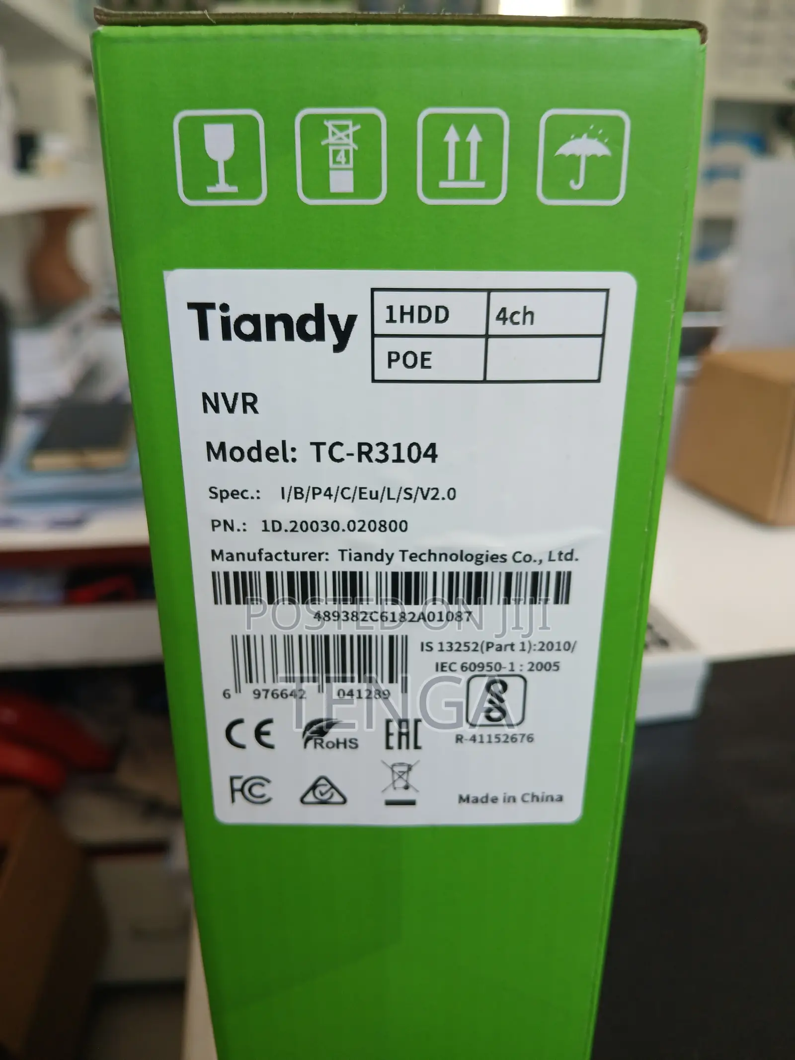Tiandy 4ch NVR