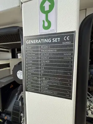 Brand New 28kva Original Perkins Diesel Generator