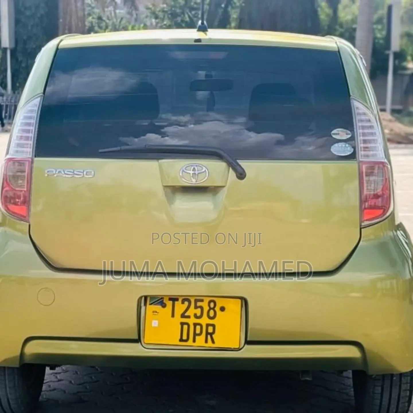 Toyota Passo 2004 Green