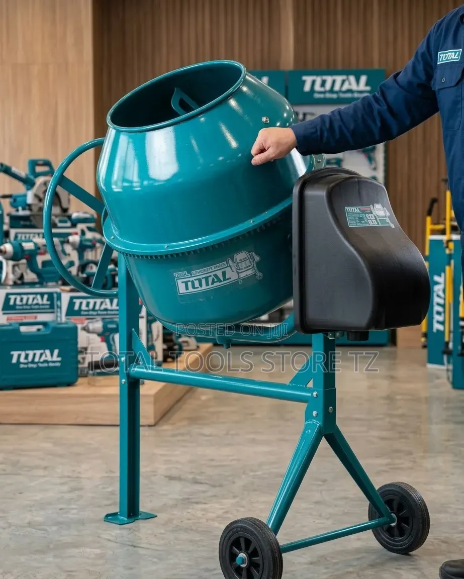 Total Electric Concrete Mixer 210L