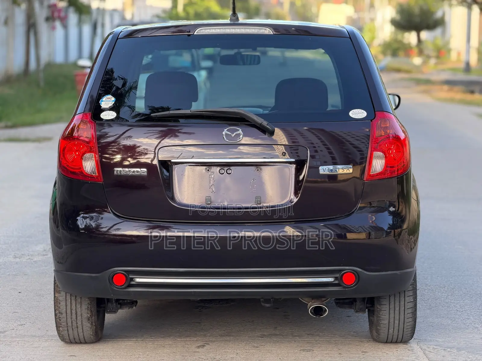 Mazda Verisa 2007 Burgundy