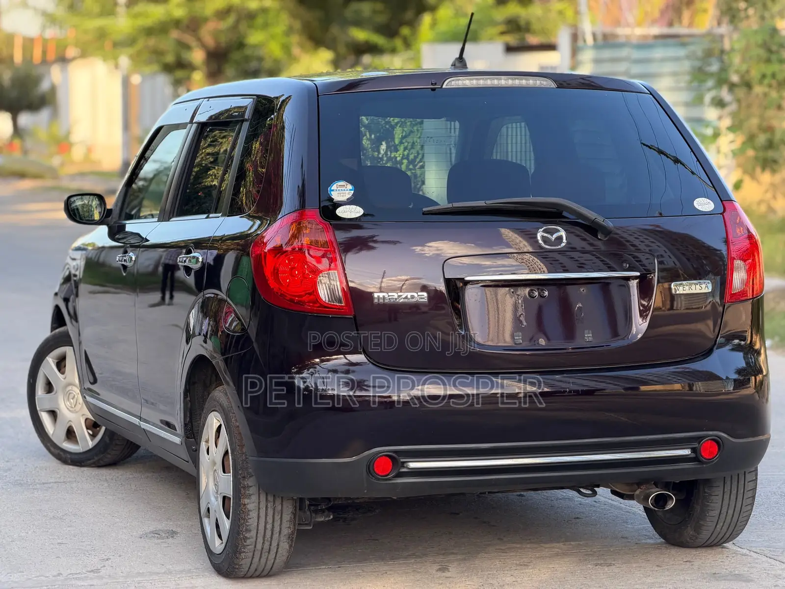 Mazda Verisa 2007 Burgundy