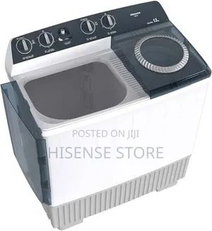 Hisense Washing Machine 12kg Semi Automatic (Manual)