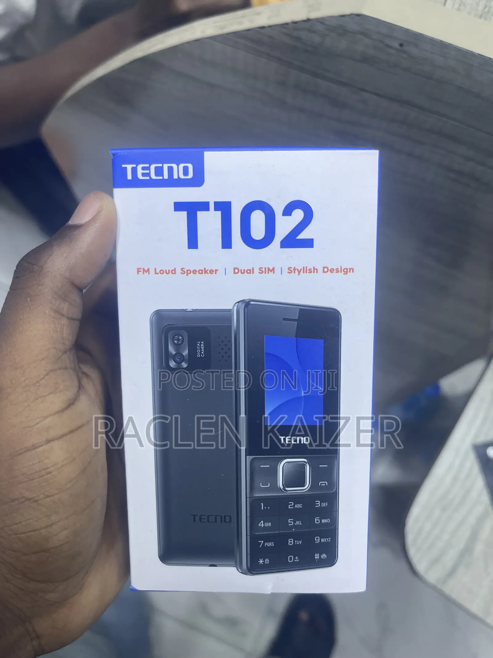New Tecno T1 Black