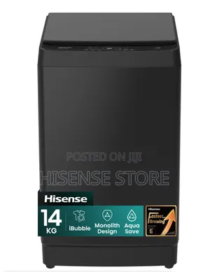 Hisense WT3K1423UB | 14Kg Series Top Loader With iBubble