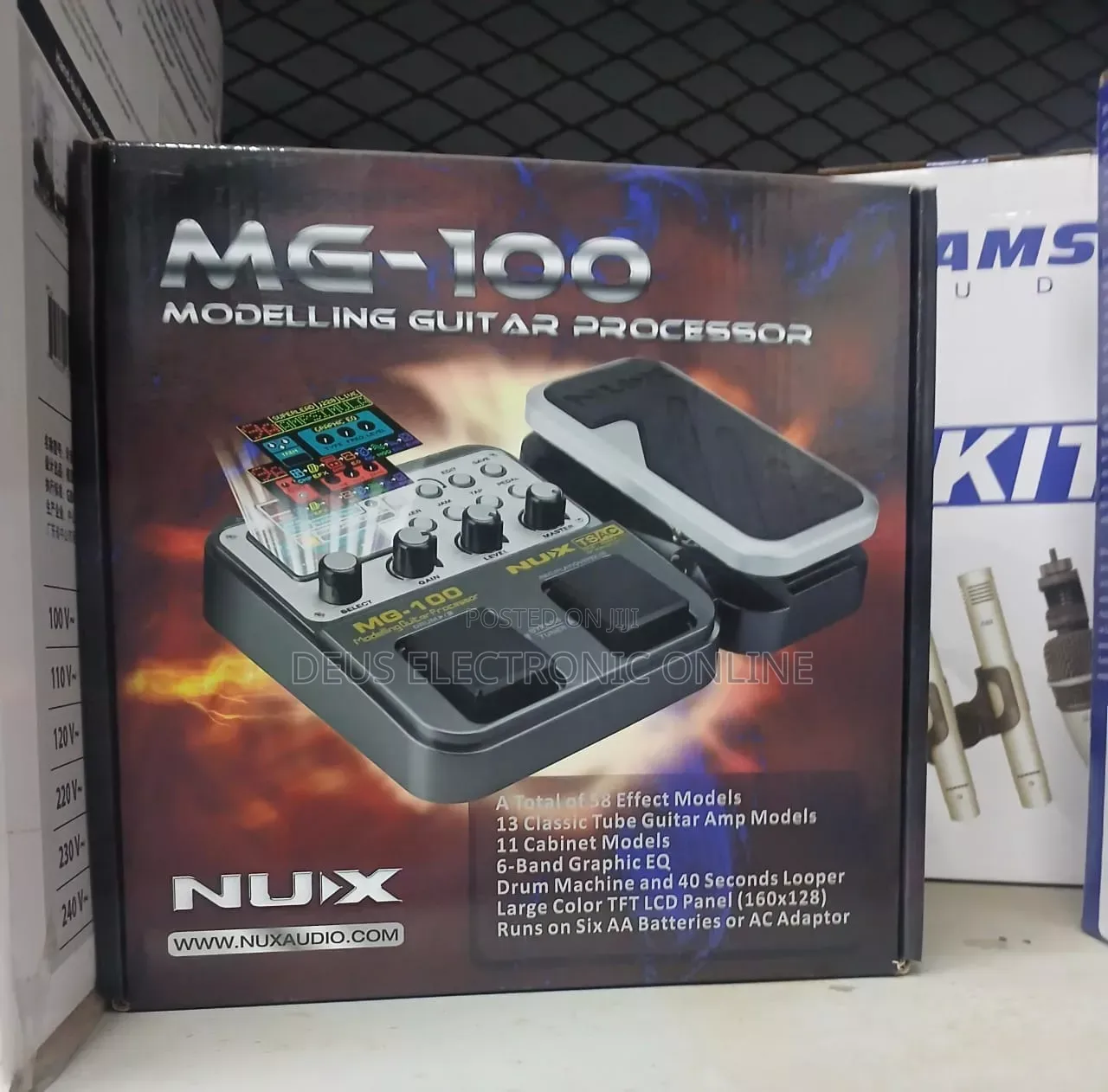 Effect Guitar Solo Nux MG-100 MG-300 Nux MG-400/=