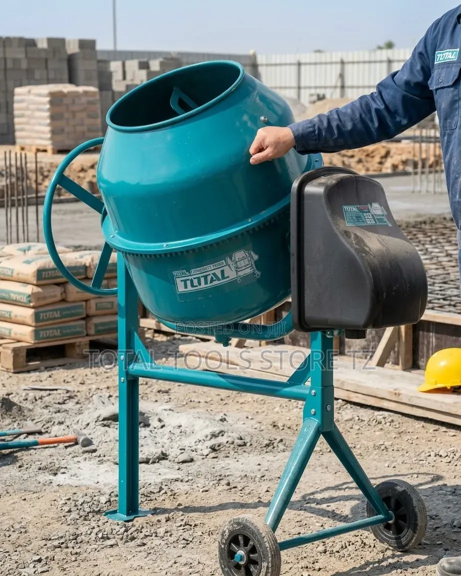 Total Electric Concrete Mixer 210L