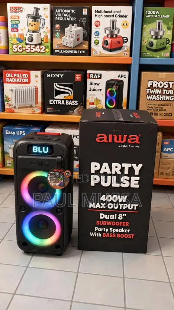 Aiwa Japan Feel the Bass