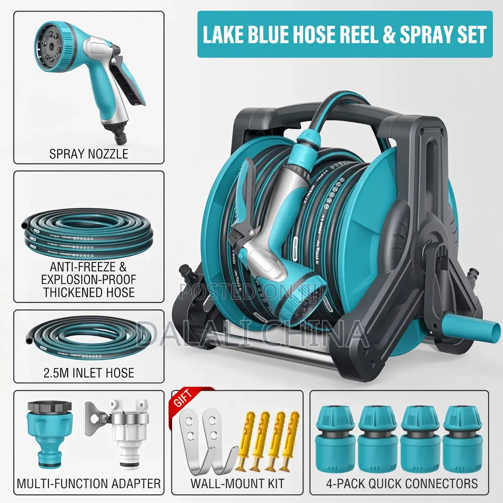 High Pressure Washing/Water Gun (60m Long)