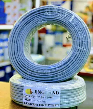 Roll of England Twin ECC BS-6004 Electrical Wire (Size 2x1.5mm2)
