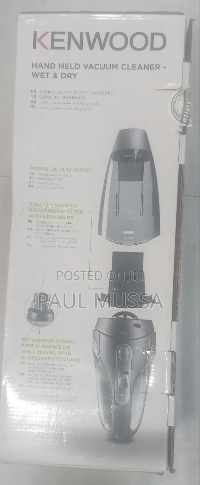 Kenwood Hand Held Vacuum Cleaner