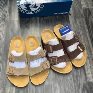 Birkenstock Men's Two-Strap Suede Sandals