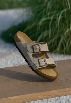 Birkenstock Men's Two-Strap Suede Sandals