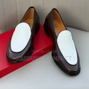 Jacques Soloviere Men's Leather Slip-on Loafers
