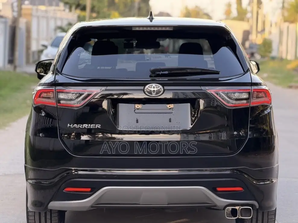 Toyota Harrier 2016 Black
