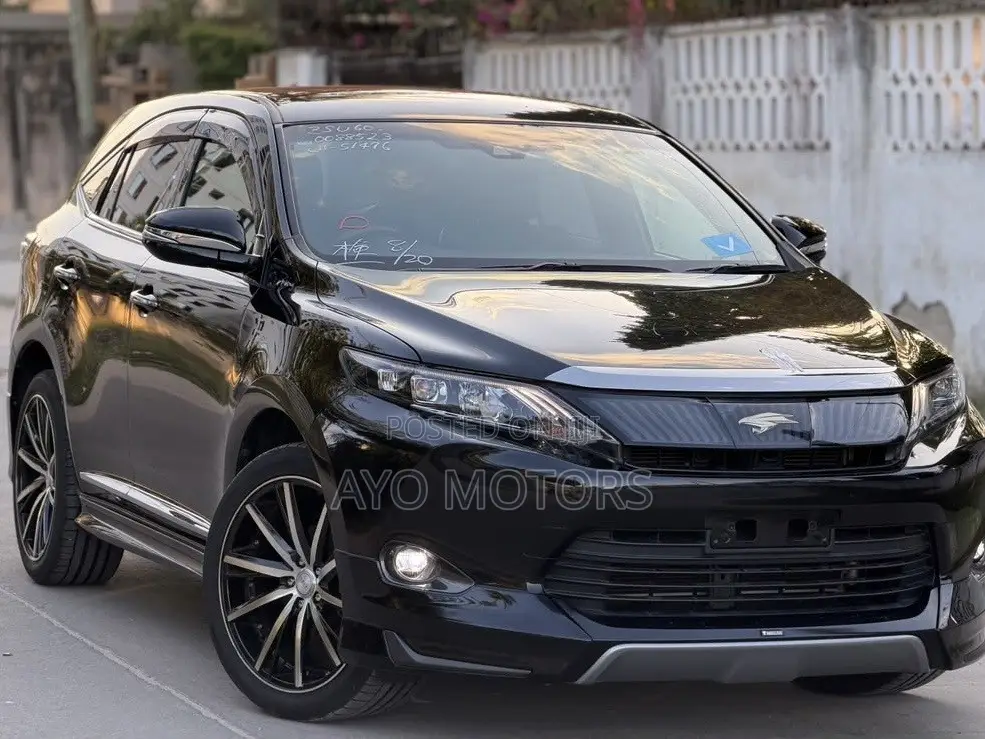 Toyota Harrier 2016 Black