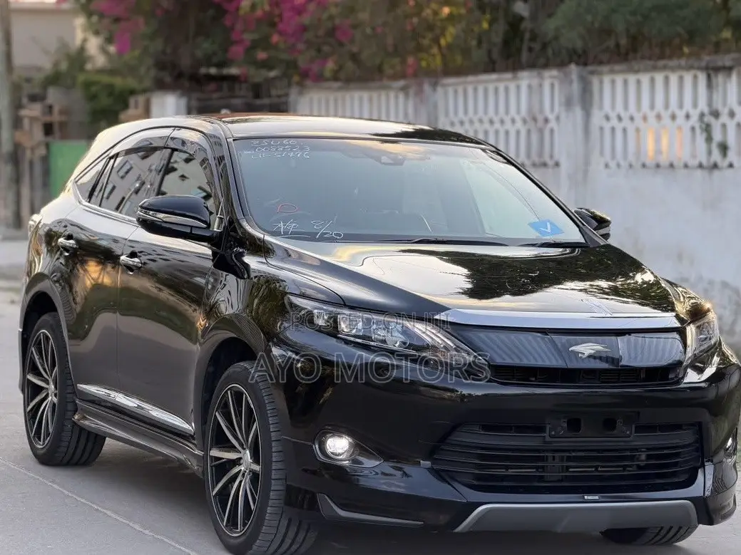 Toyota Harrier 2016 Black