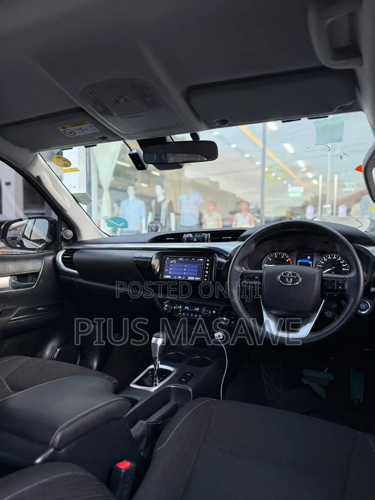 Toyota Hilux Revo Double Cab Deisel 2.4 AWD 2019 Black