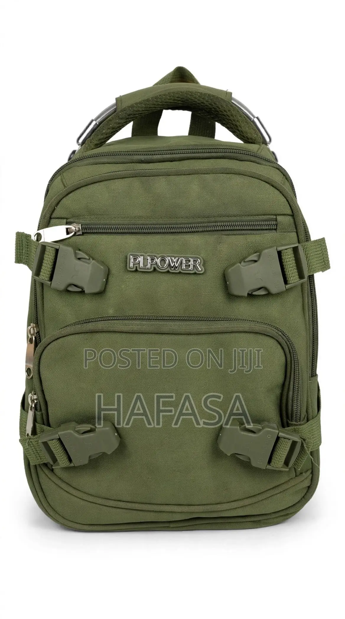 PL POWER Original - Backpack Ya Laptop / Safari - Army Green Zanzibar