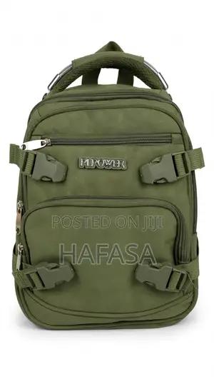 PL POWER Original - Backpack Ya Laptop / Safari - Army Green Zanzibar