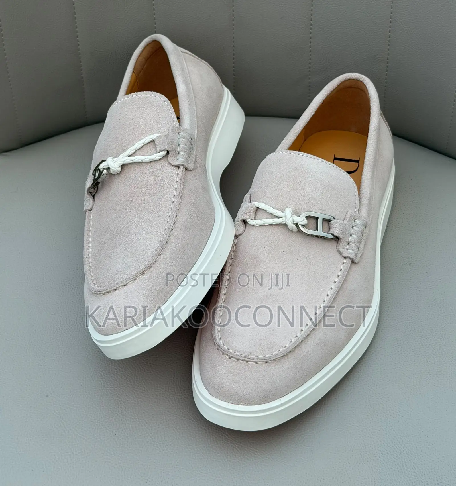 Dior Men's Suede Slip-on Loafers