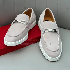 Dior Men's Suede Slip-on Loafers