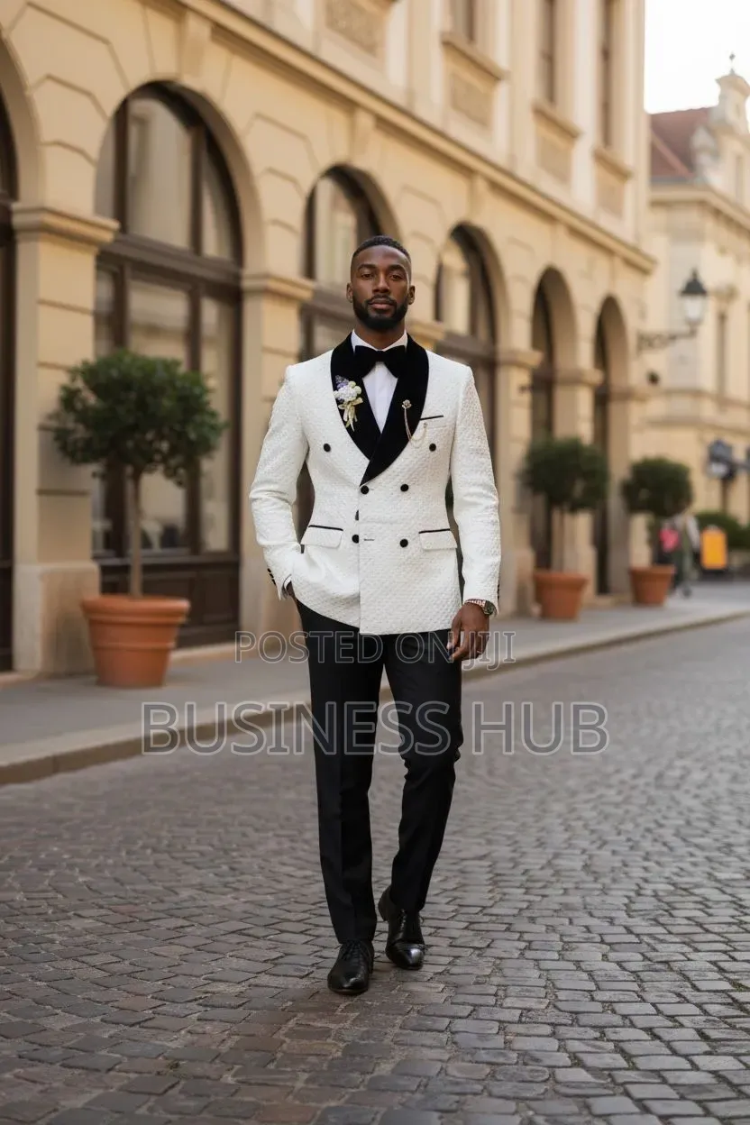 Wear Your Confidence White Suit Fashion