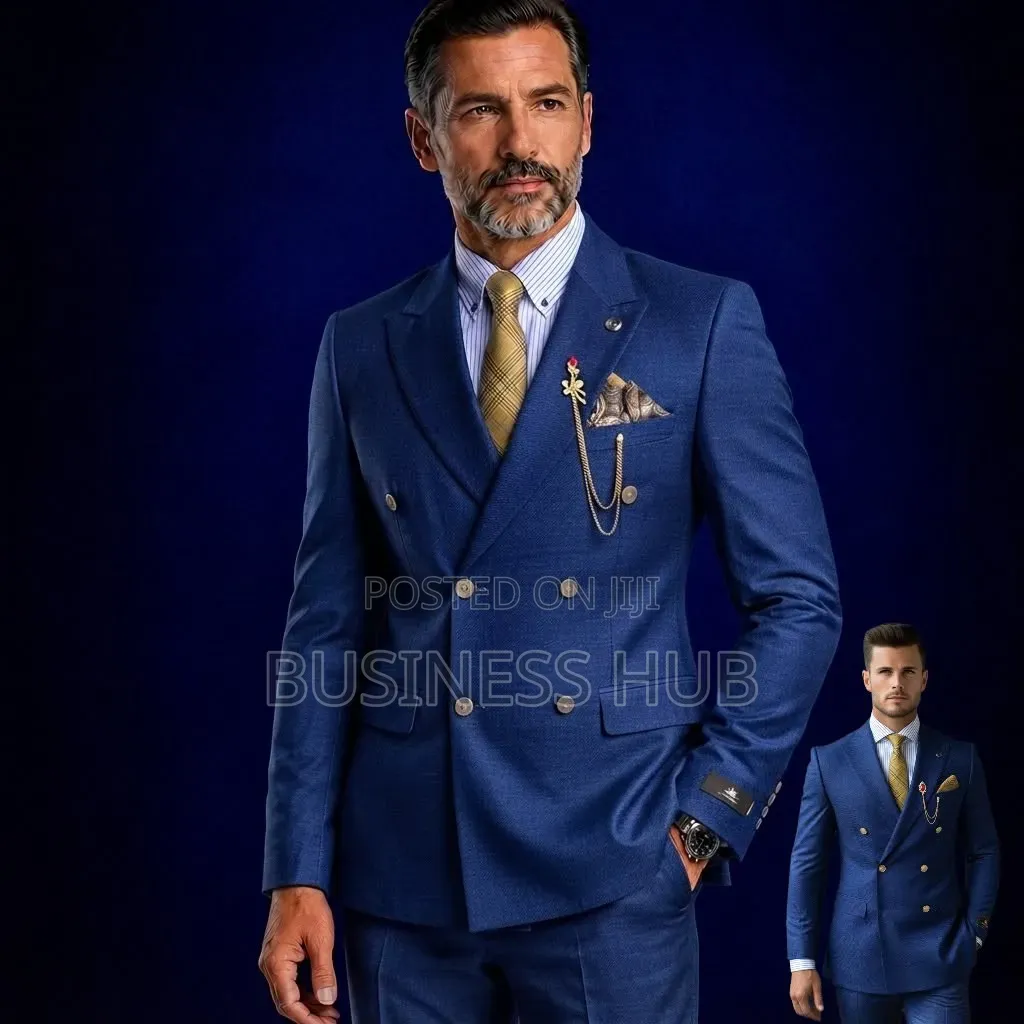 Wear Your Confidence Dark Blue Suit Fashion 2