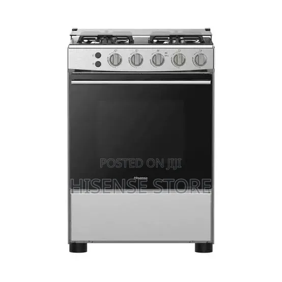 Hisense 4-Burner Free Standing Gas Cooker, Model Hfg60121x