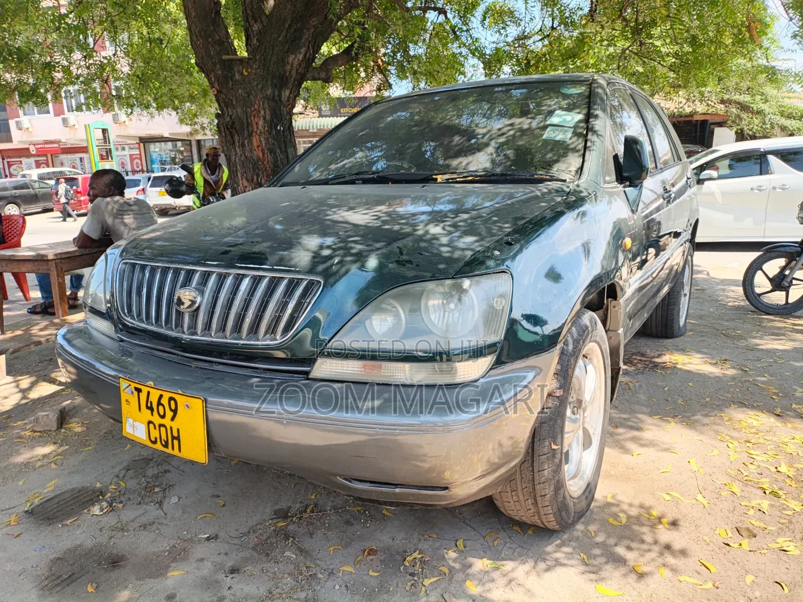 Toyota Harrier 2002 Gray
