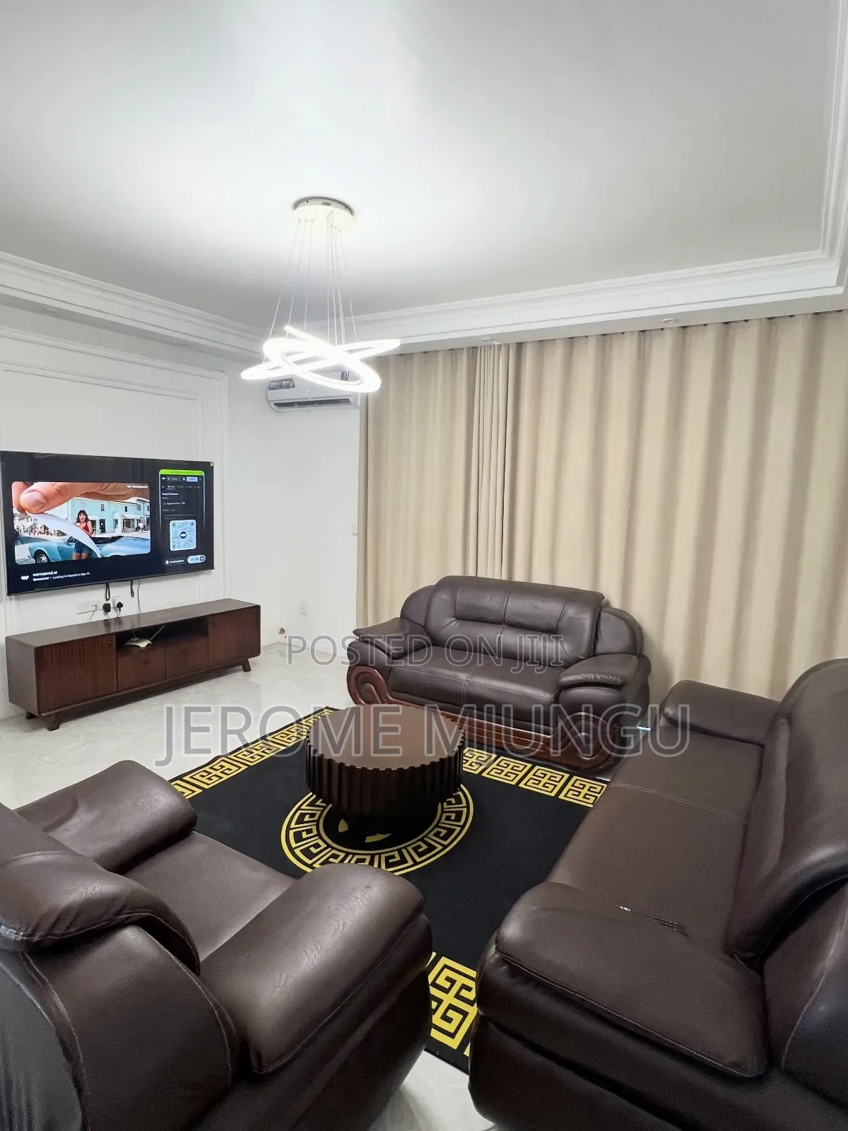 Furnished 3bdrm Apartment in Mikocheni for rent