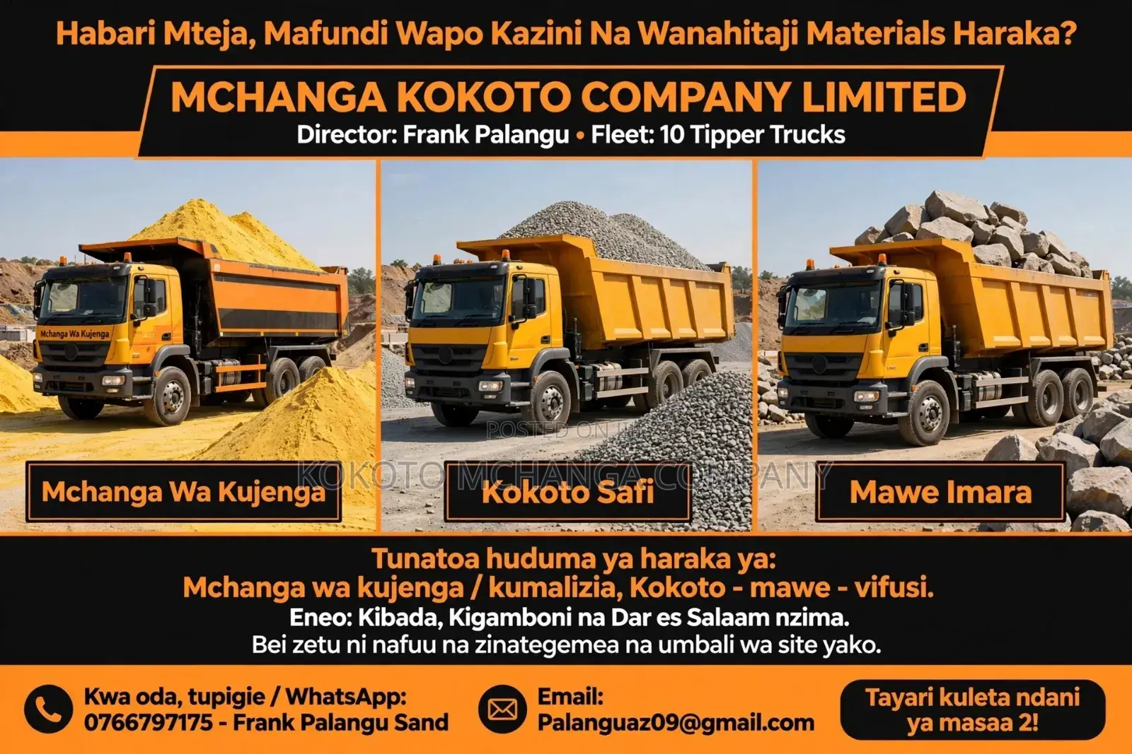 Kokoto McHanga Kifusi Mawr