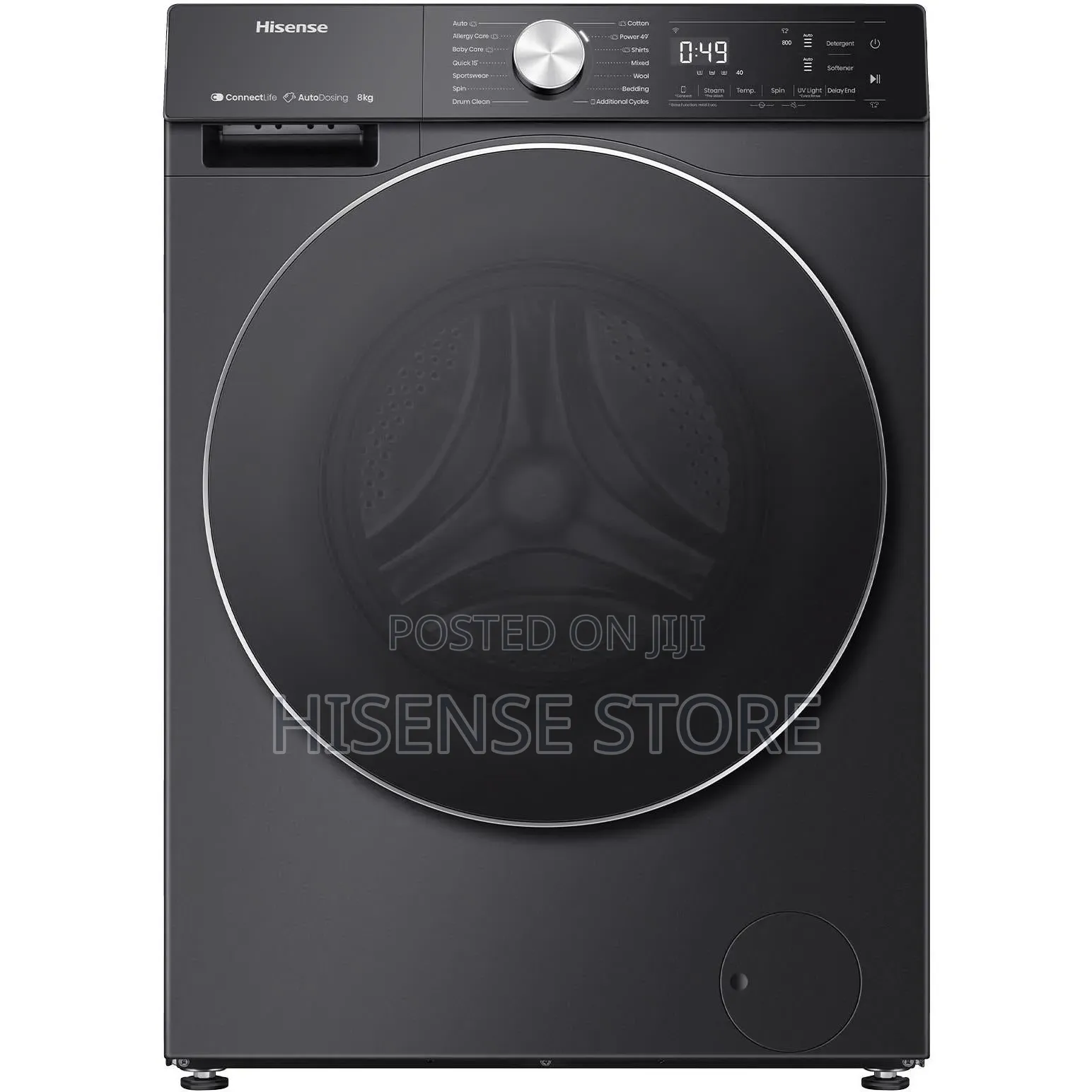 Hisense 12Kg Wash & 8kg Dryer Front Load Fully Automatic Washing Machi
