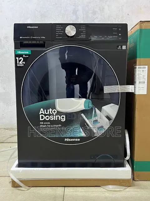 Hisense 12Kg Wash & 8kg Dryer Front Load Fully Automatic Washing Machi
