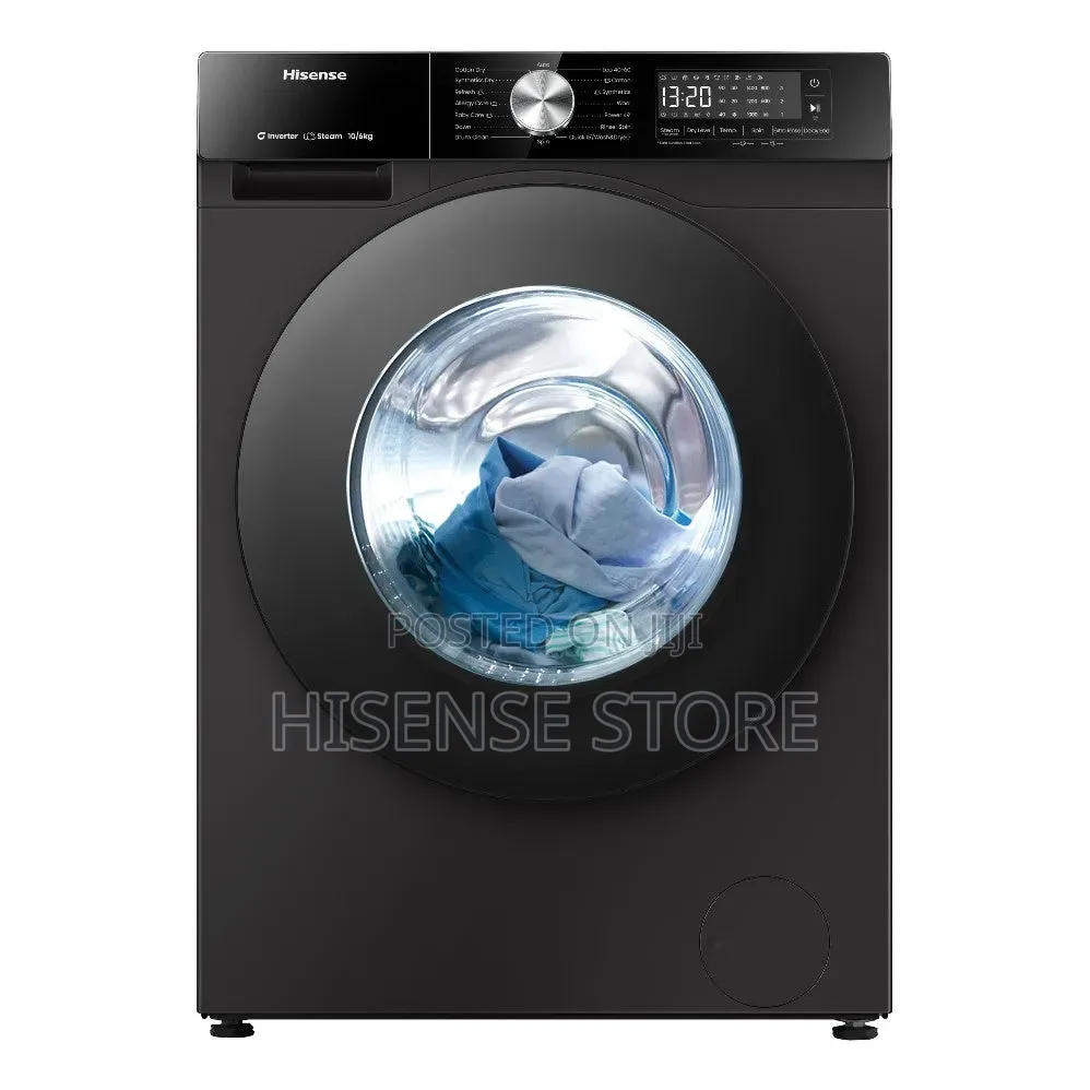 HISENSE Front Load, 10.5 Kg Automatic Washer and 6 Kg Dryer Machine