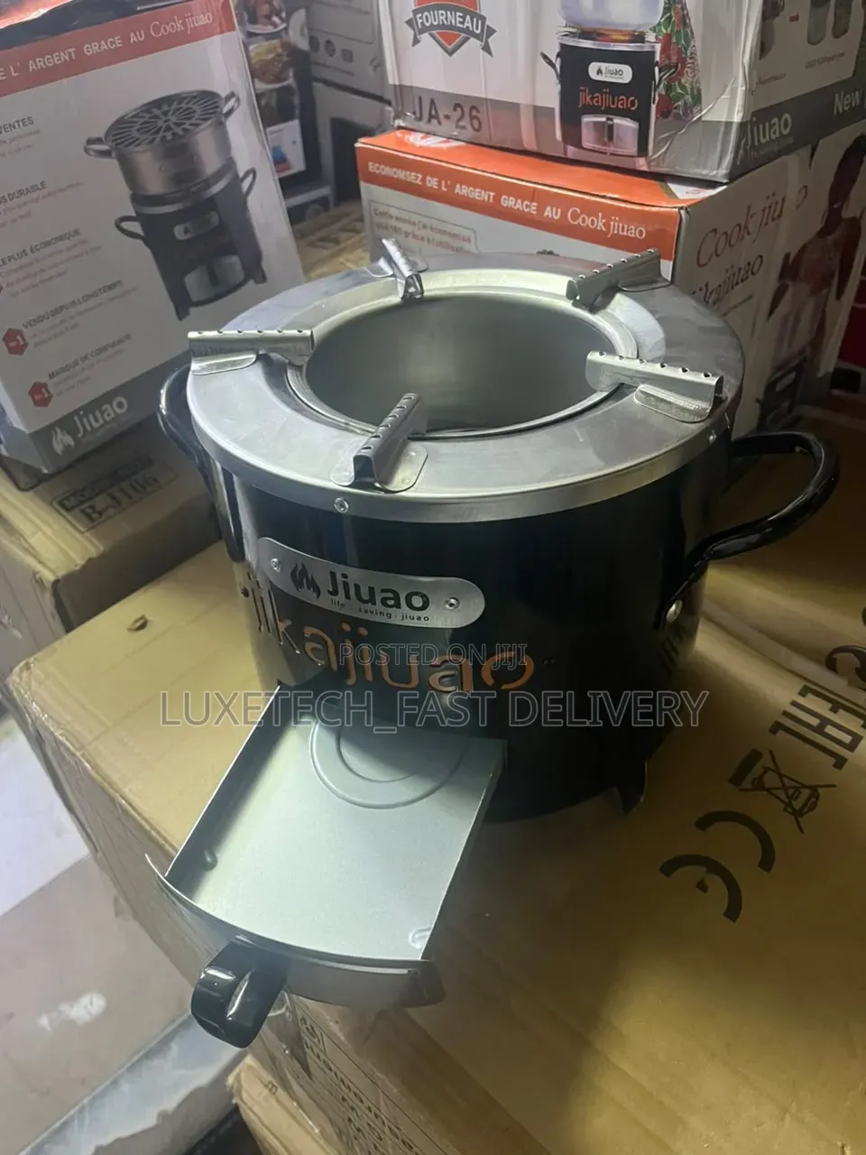 Charcoal Stove – Stainless Steel Jiko, Saves 60% Charcoal, Less Smoke