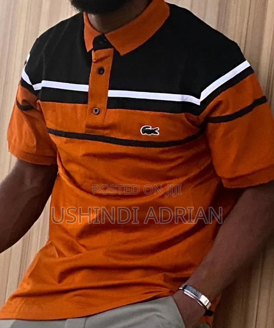lacoste Cotton T-Shirtsclassic Look • Smart Style •