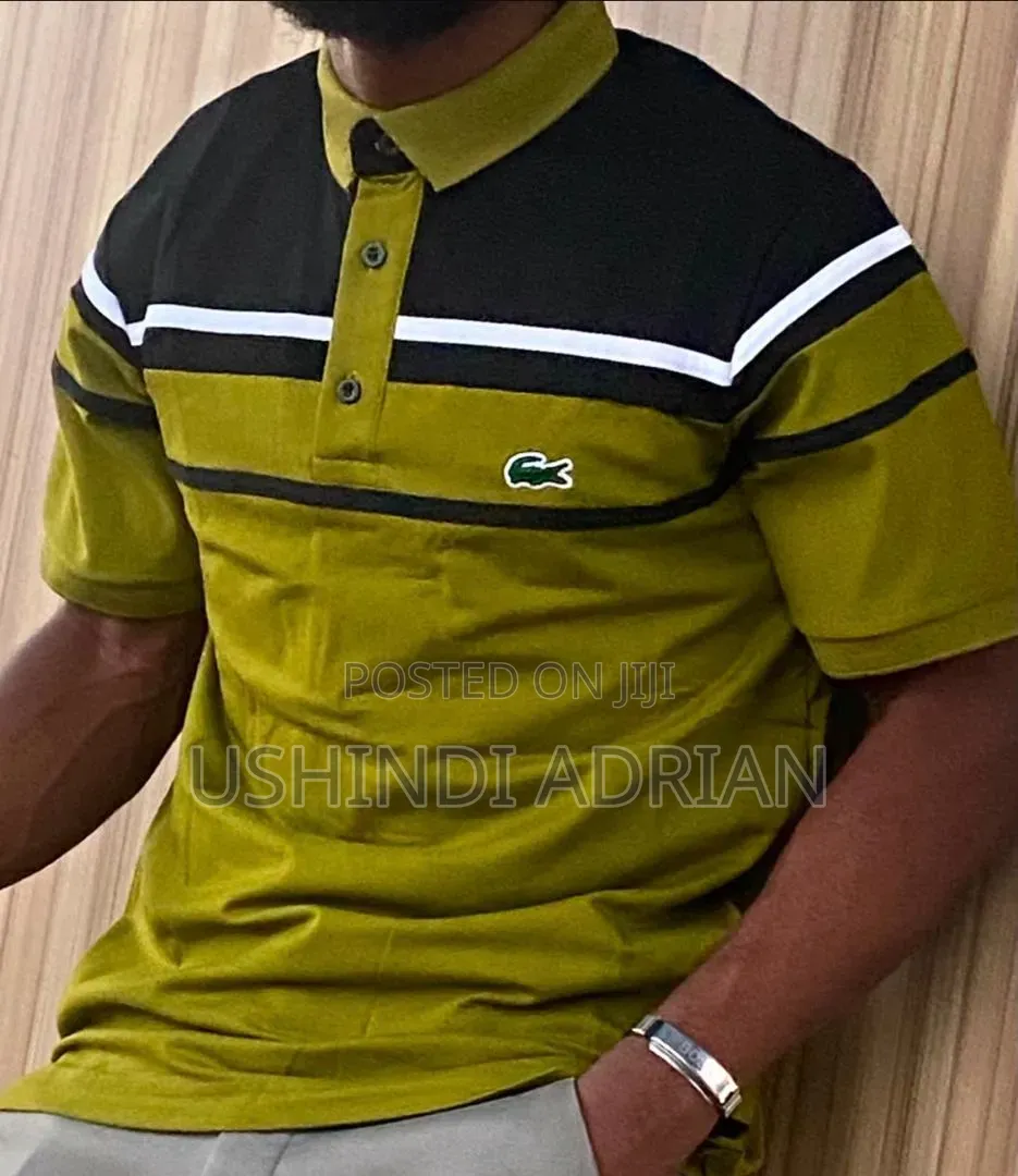 lacoste Cotton T-Shirtsclassic Look • Smart Style •