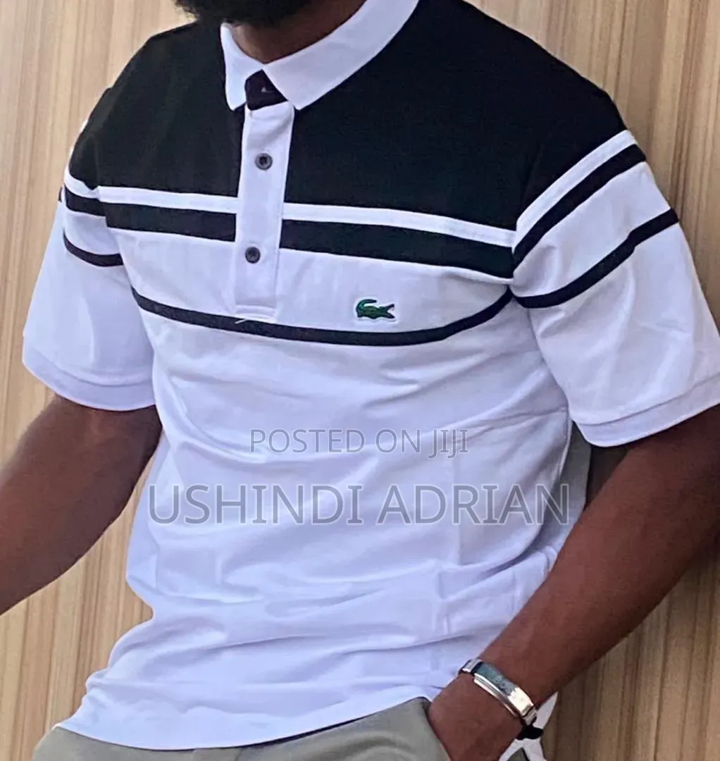 lacoste Cotton T-Shirtsclassic Look • Smart Style •