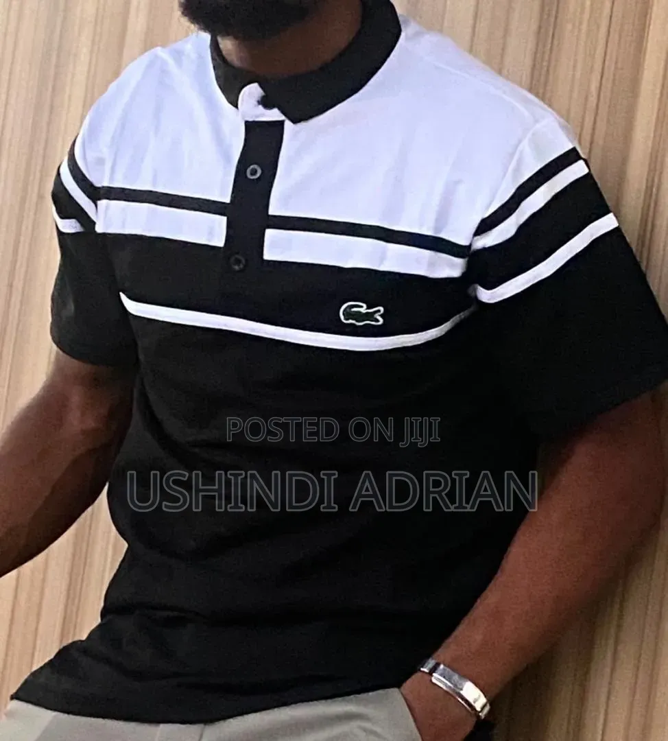 lacoste Cotton T-Shirtsclassic Look • Smart Style •