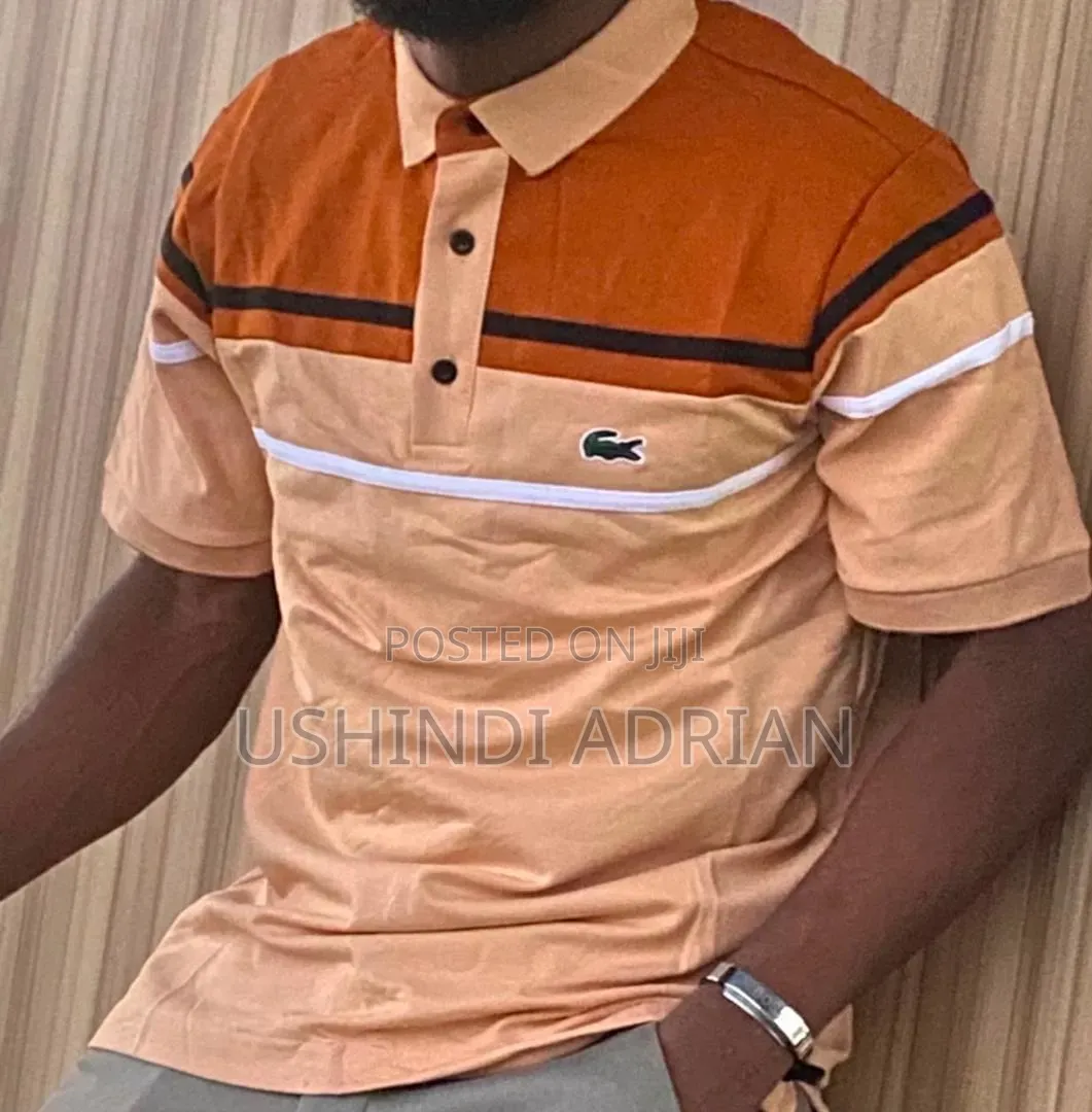 lacoste Cotton T-Shirtsclassic Look • Smart Style •