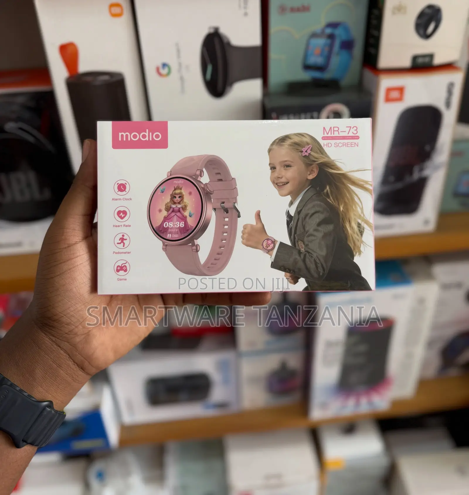 Modio MR-73 Kids Smartwatch With HD Touch Screen, Heart Rate Monitor