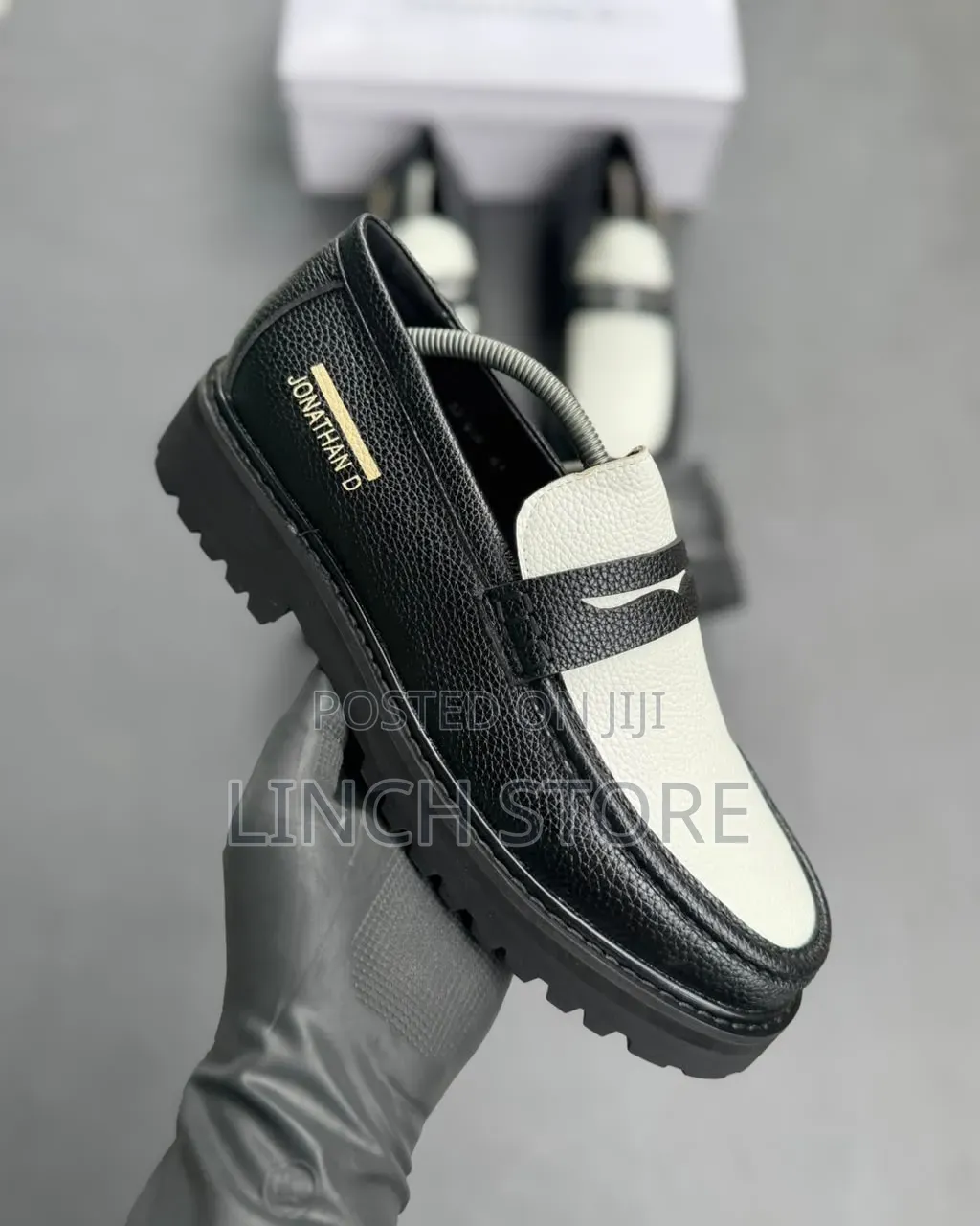 Jonathan D Pure Leather Loafers