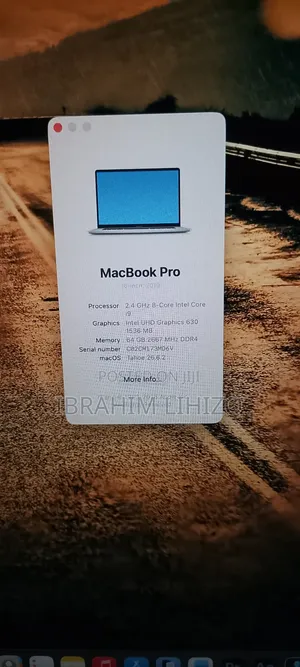 Laptop Apple MacBook Pro 2019 64GB Intel Core i9 SSD 512GB