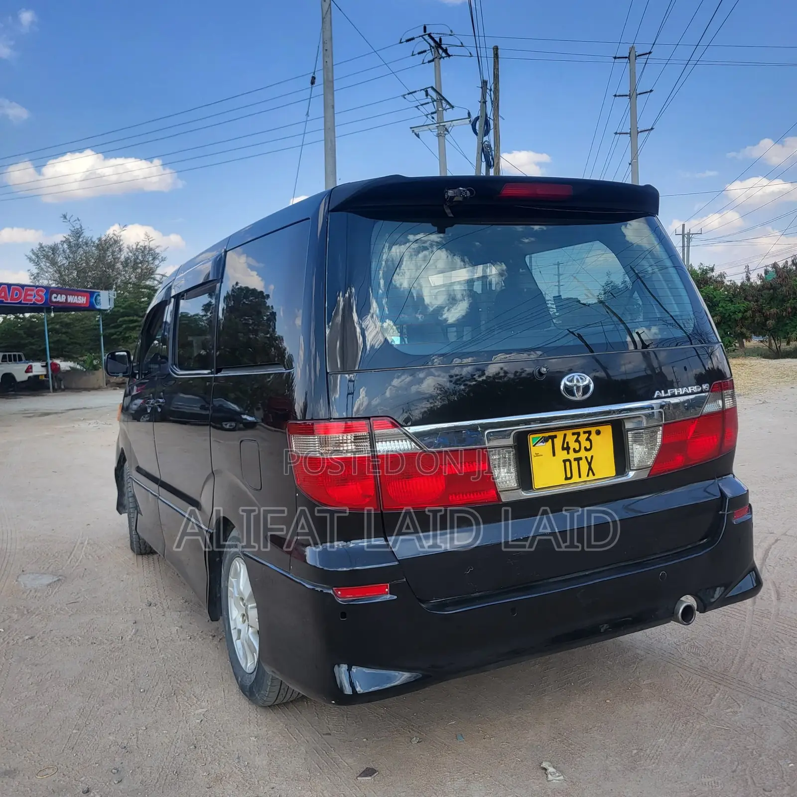 Toyota Alphard 2006 Black