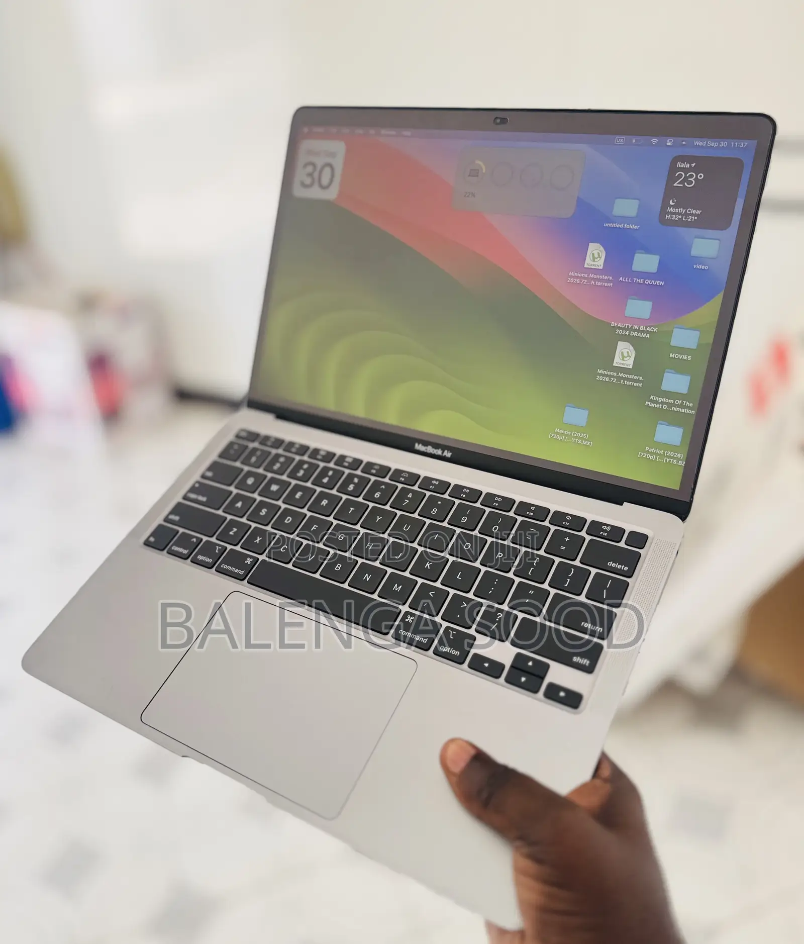 Laptop Apple MacBook Air 2020 8GB Intel Core i3 SSD 256GB